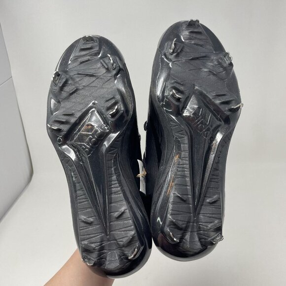 Adidas Adizero Afterburner 9 Cleats Mens‎ 8 Black Baseball Shoes New FZ4217 - Picture 8 of 11